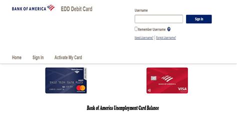 Dec 15, 2023 · How to Check Your Bank of America Edd Card Balance. To check your bank of America edd card balance, follow these simple steps: 1. Go to the account page and select “checking” under the “account type” drop-down. 2. Enter the following information: State: MN. Zip Code: 55901. Country: United States of America. 